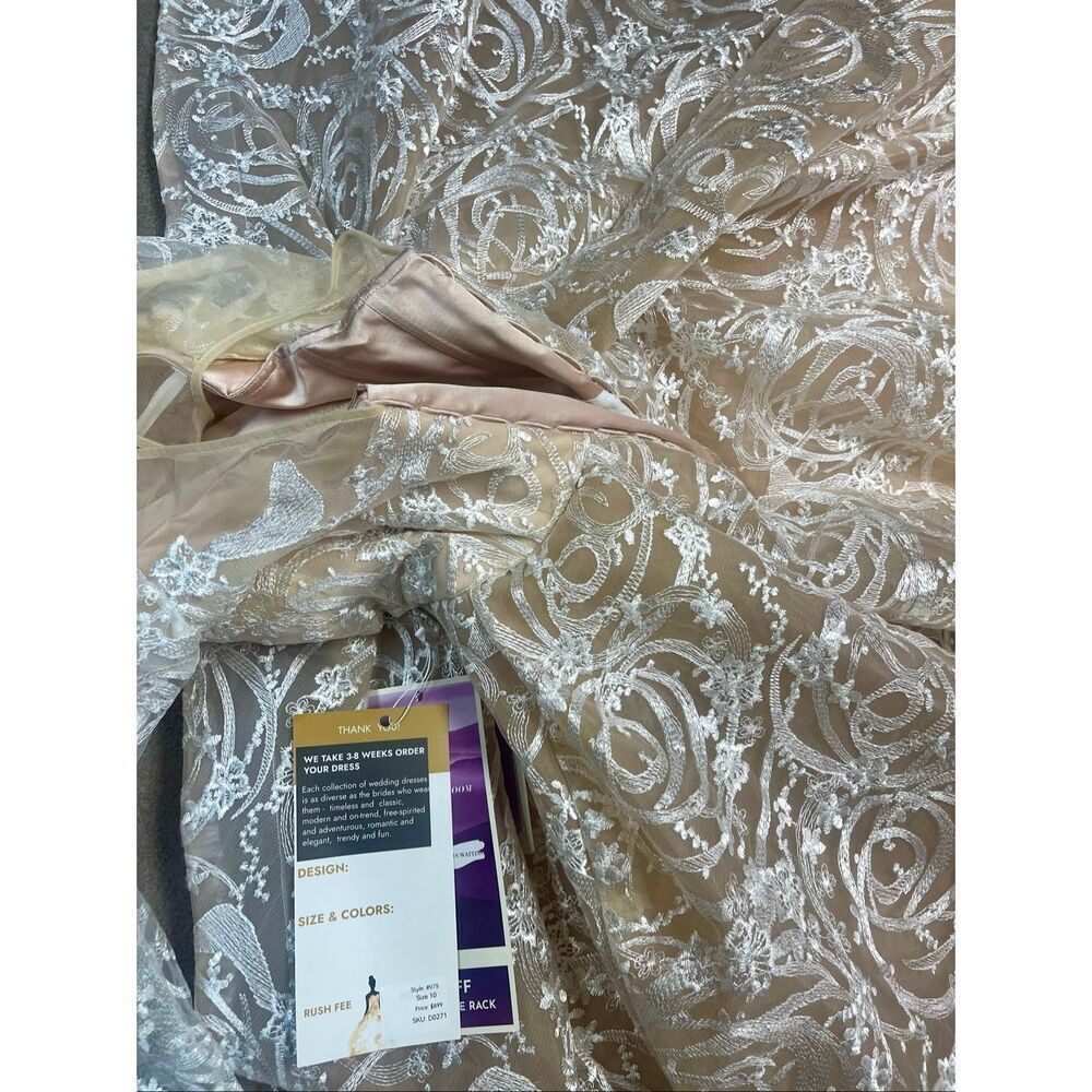 Haute Couture gown size 10 - Picture 8 of 9